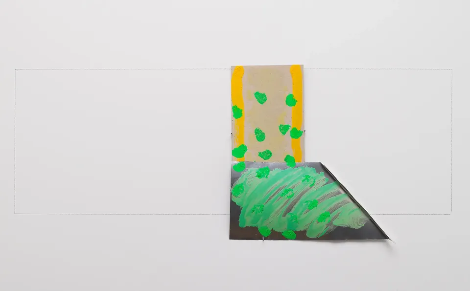 Richard Tuttle, Perceived Obstacle No. 46 (Twelve One Group #7)