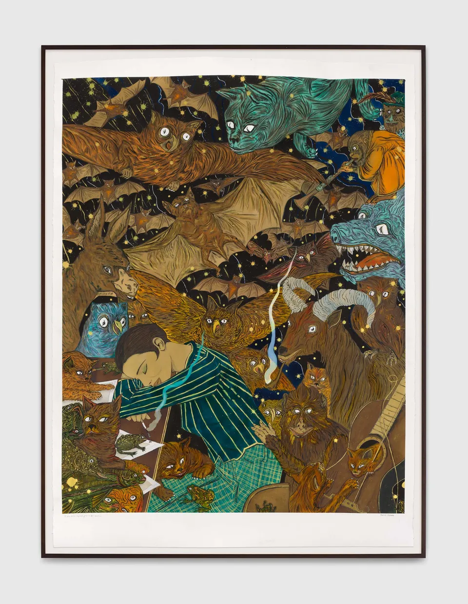 Marcel Dzama, The sleep of reason produces monsters