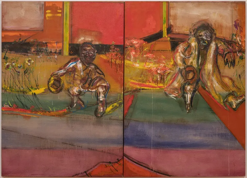 Frank Bowling, Beggar No. 1 & 2