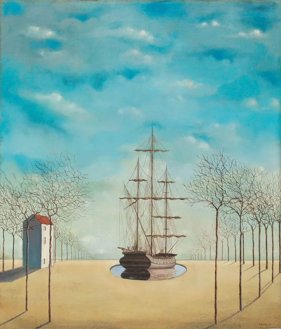 POL BURY, La marée