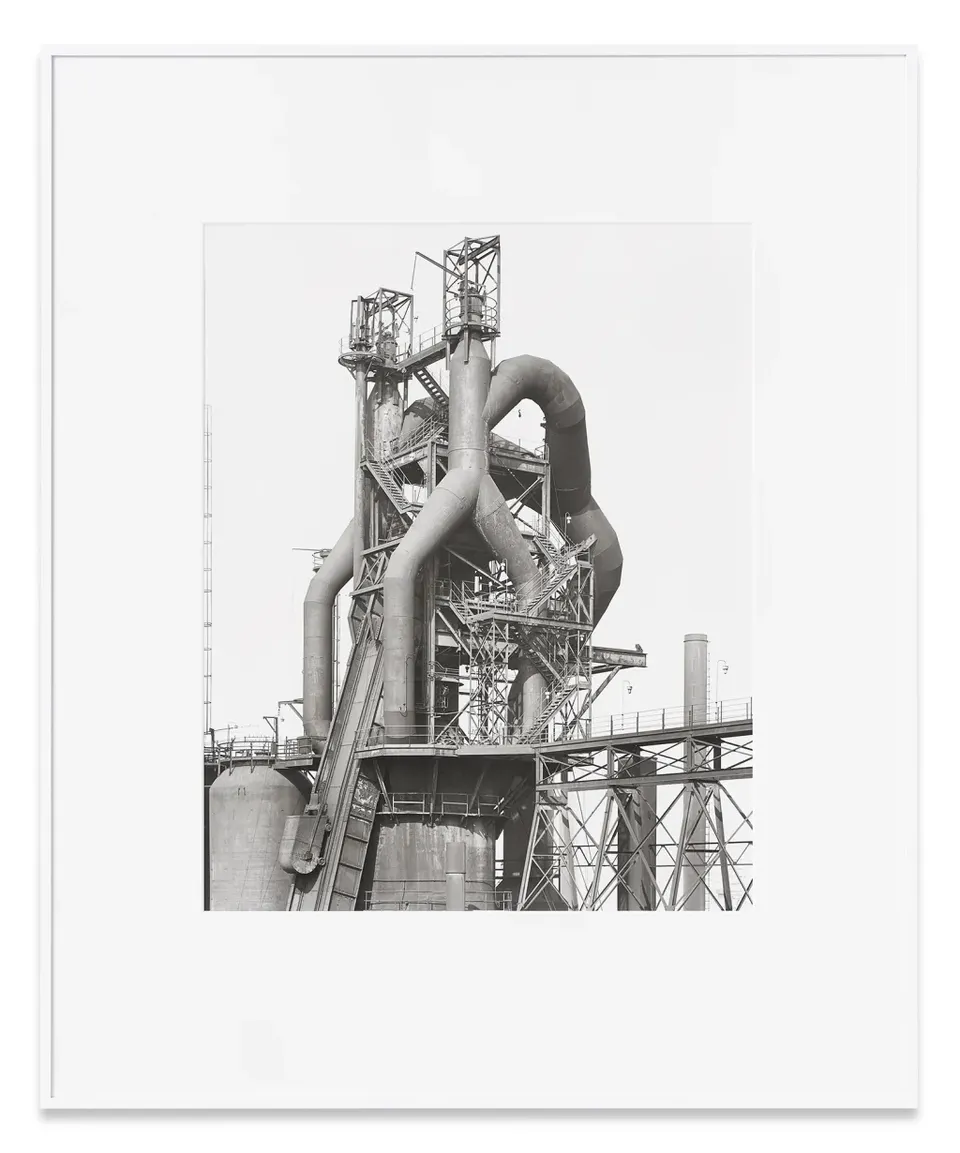 Bernd & Hilla Becher, Blast Furnace, Steubenville, Ohio, USA