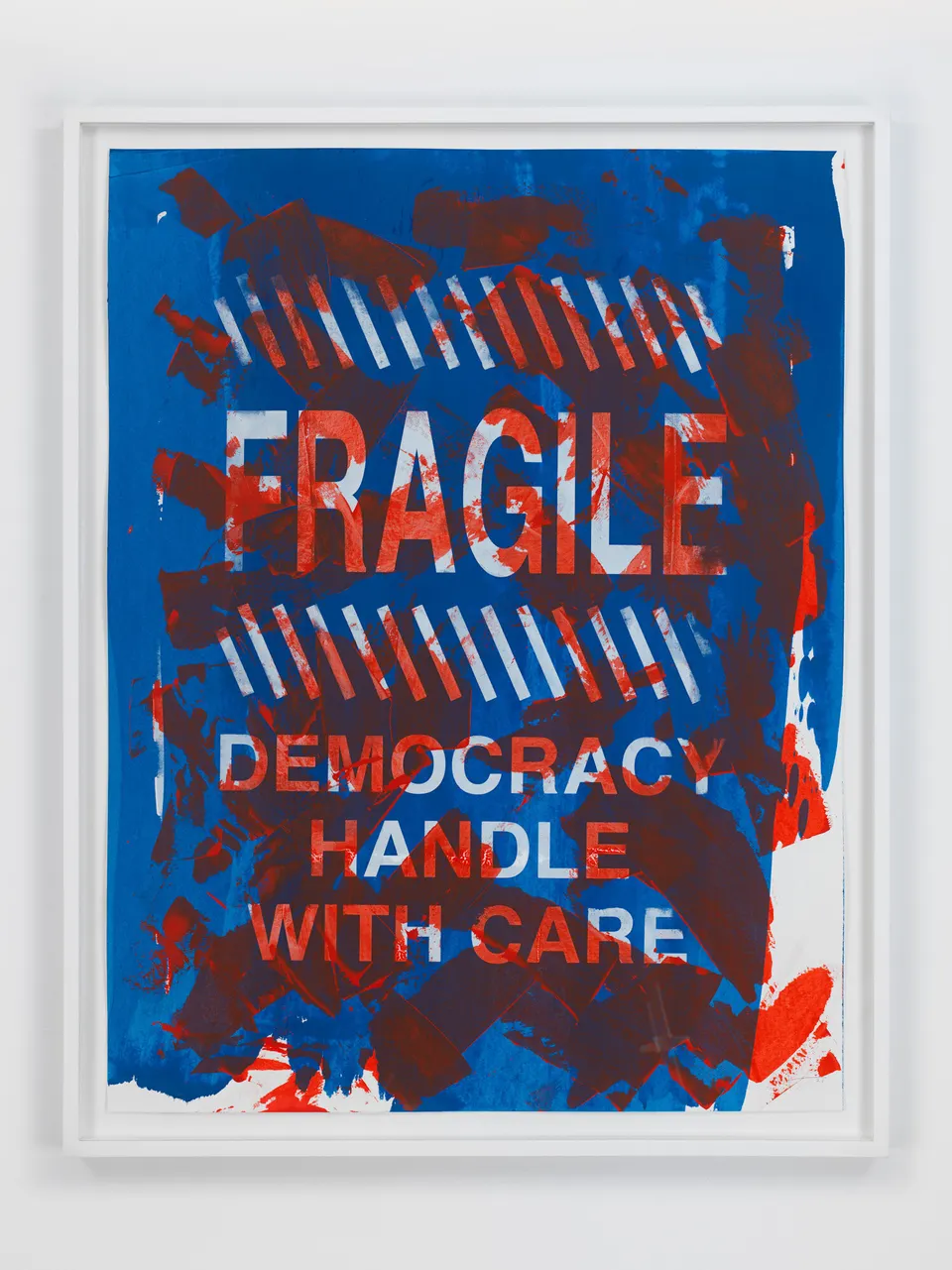 Hank Willis Thomas, Fragile, Democracy, Handle with Care