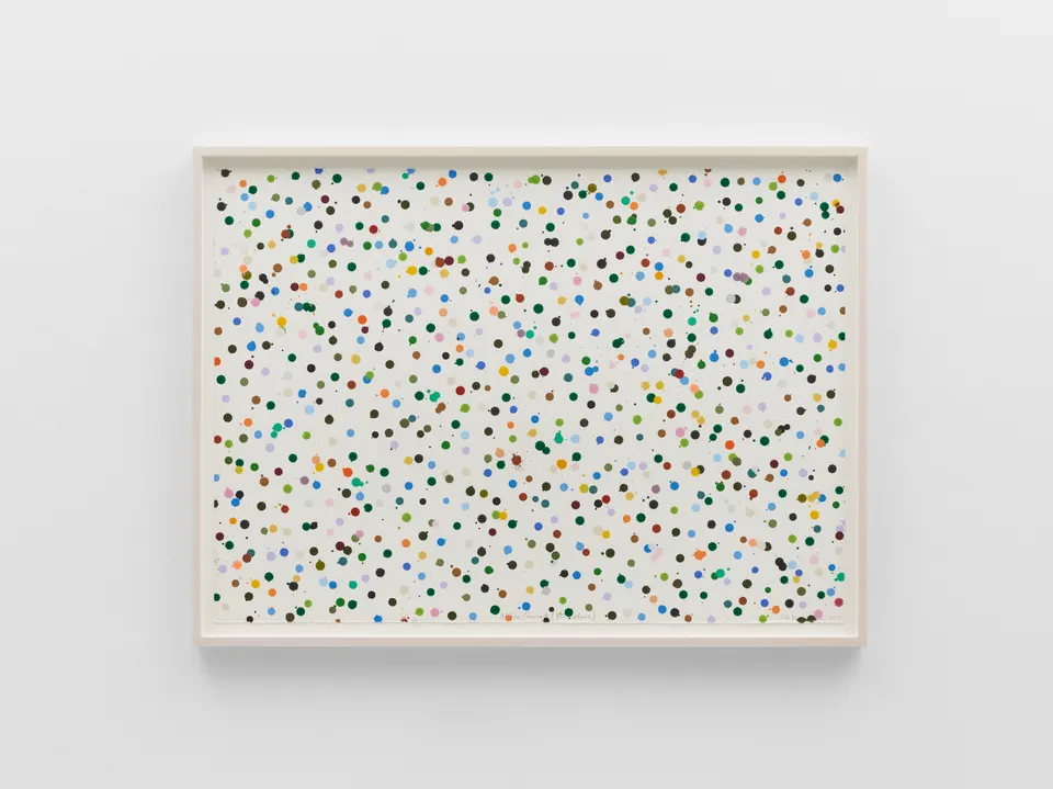 Spencer Finch, After Seurat (40 colors)