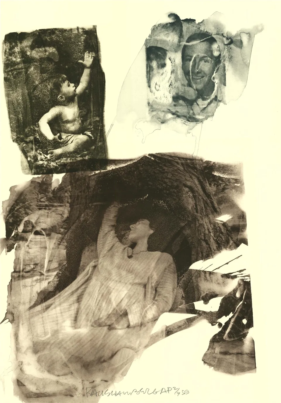 ROBERT RAUSCHENBERG, 'topher (Ruminations)