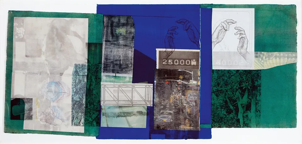 ROBERT RAUSCHENBERG, Guide (Rigs)