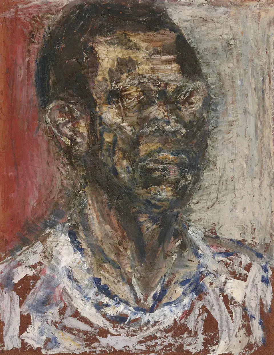 Frank Bowling, Self Portrait