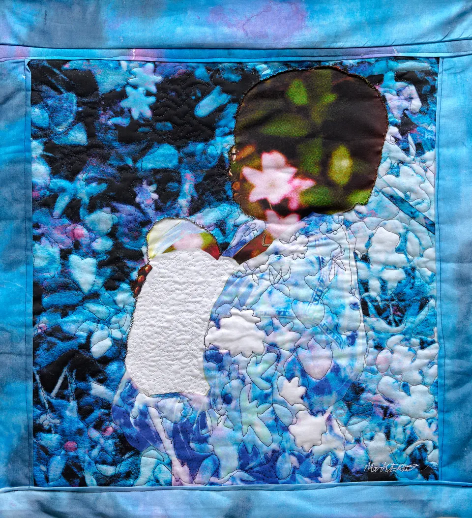 Mark Fleuridor, Blue Garden, Warm Heart