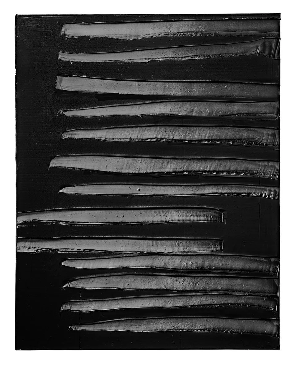 Pierre Soulages, Peinture, 202 x 159 cm, 19 octobre 2013
