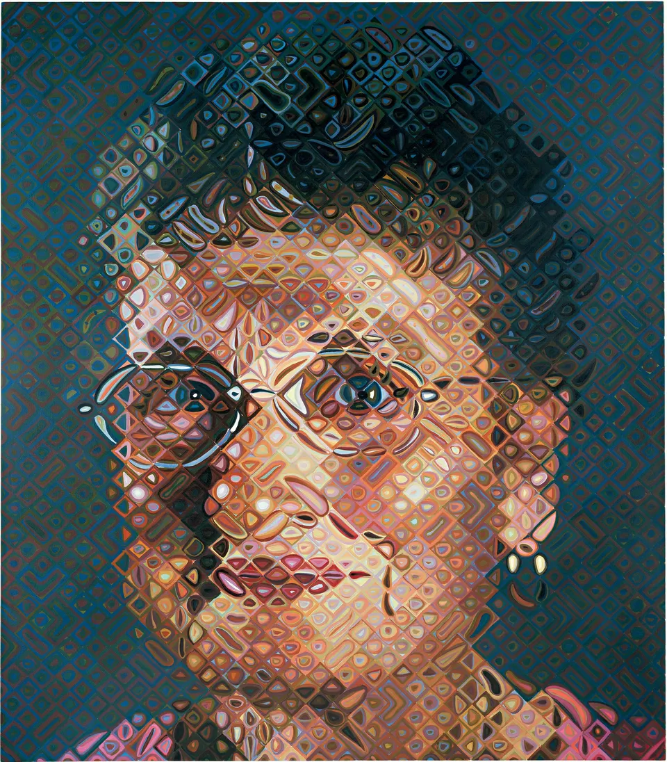 CHUCK CLOSE, Shirley