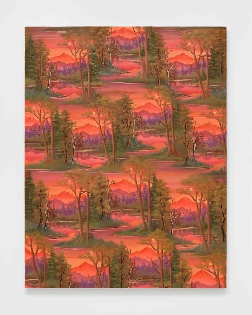 Neil Raitt, Hot Spring Mountains (Purple Reflections)