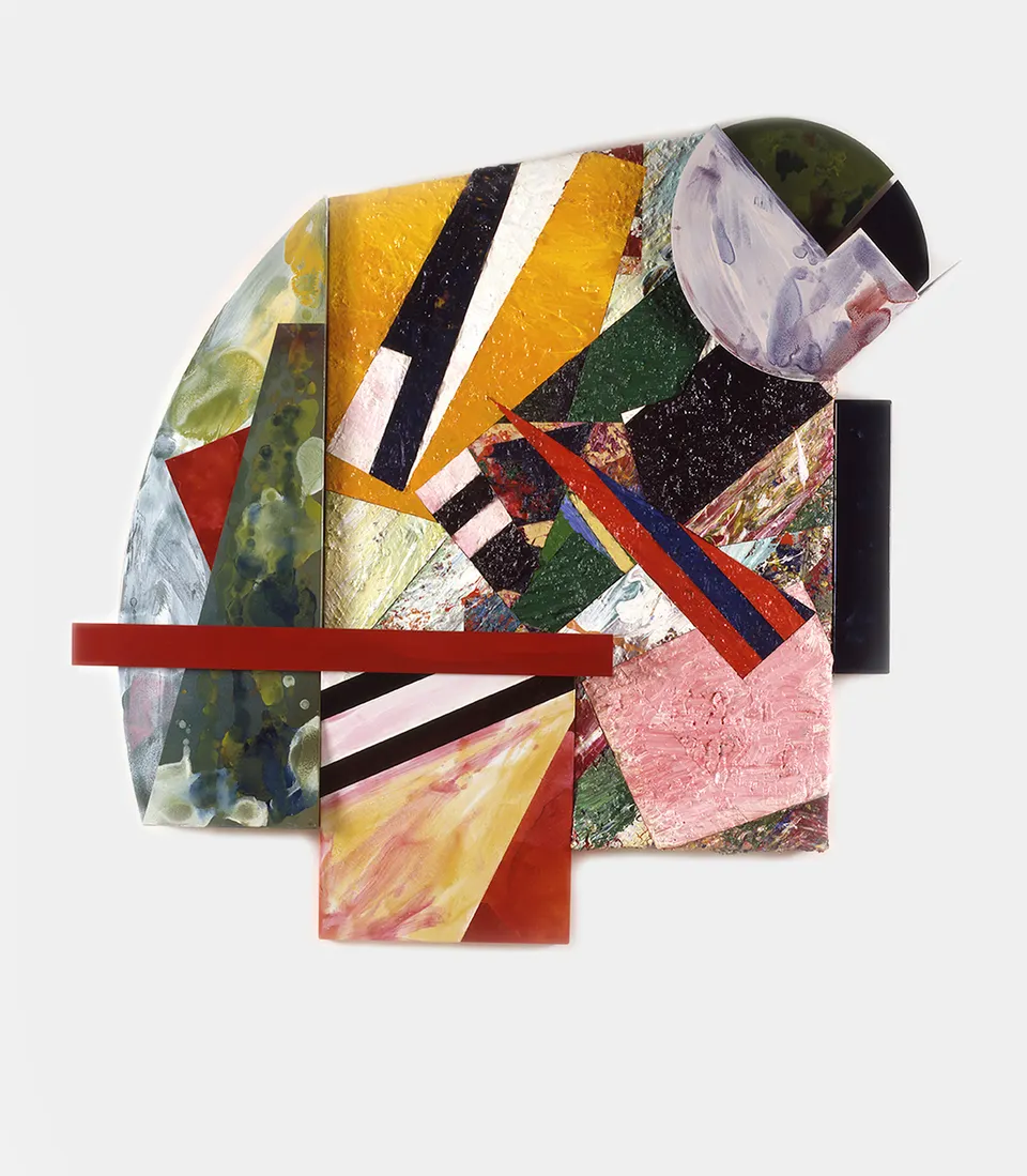 Sam Gilliam, The Saint of Moritz Outside Mondrian