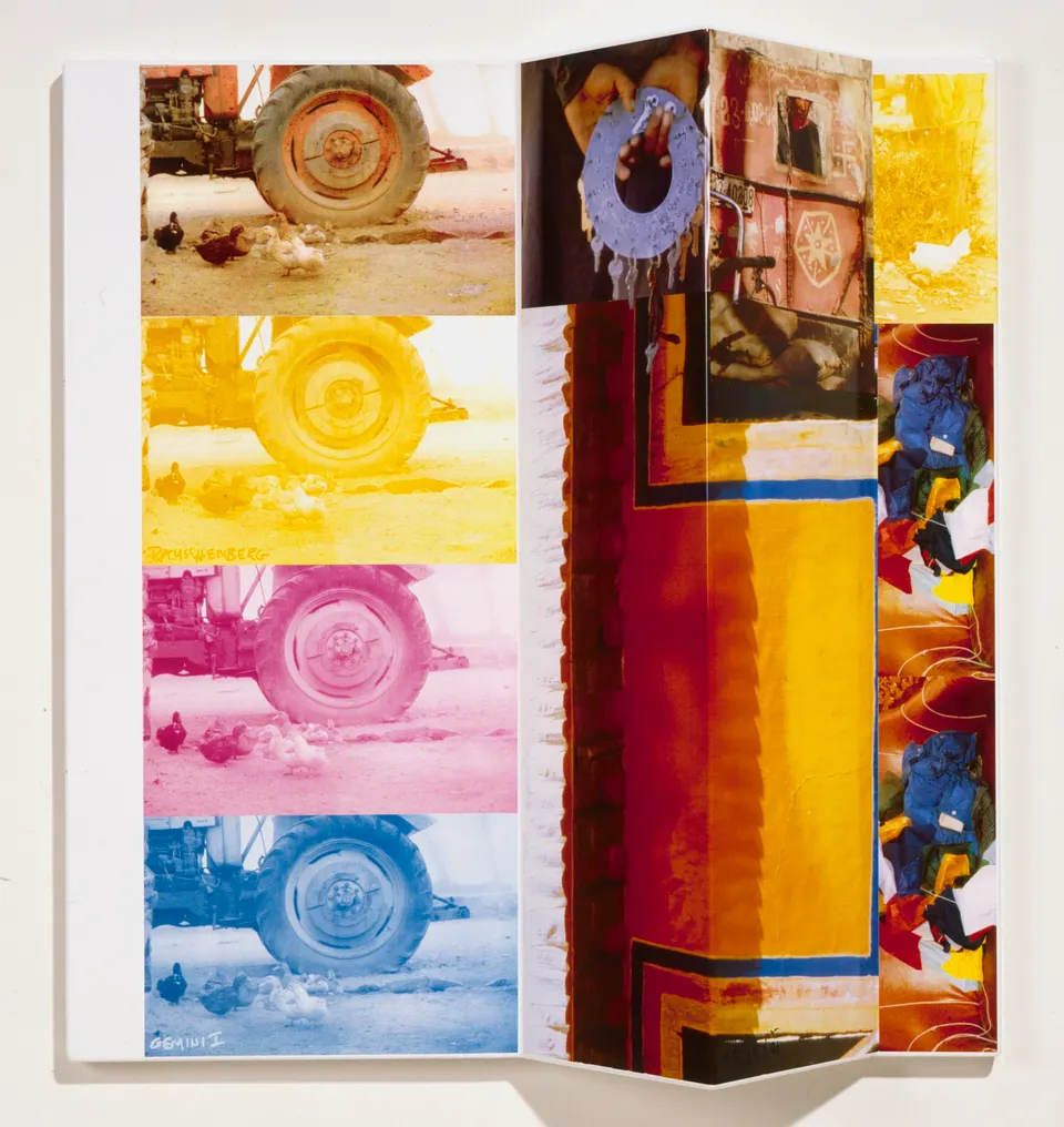 ROBERT RAUSCHENBERG, Tibetan Locks (Reel)