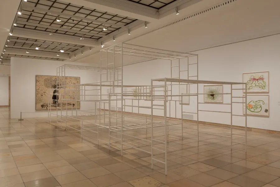 Ellen Gallagher, Installation view, Ellen Gallagher: AxME