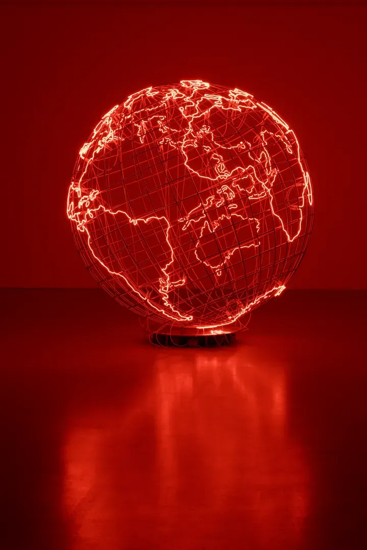 Mona Hatoum, Hot Spot III