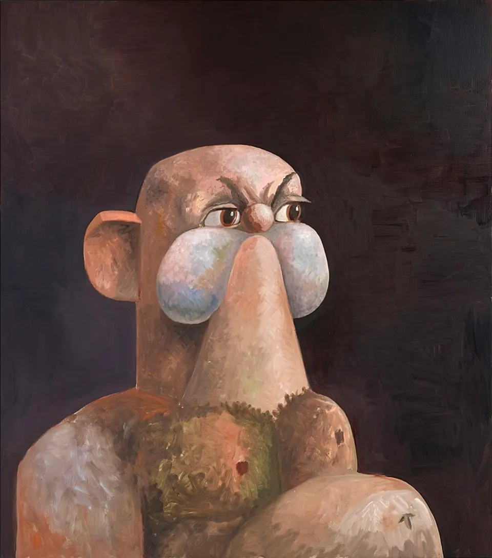 George Condo, The Rock