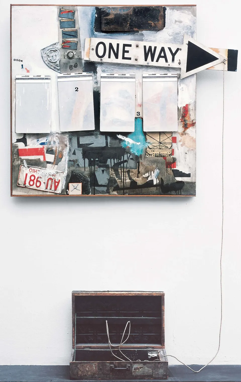 ROBERT RAUSCHENBERG, Black Market