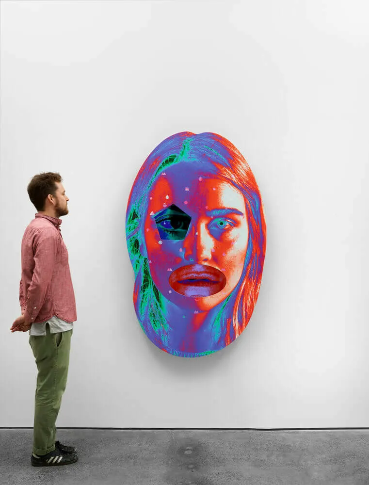 Tony Oursler, +25^N
