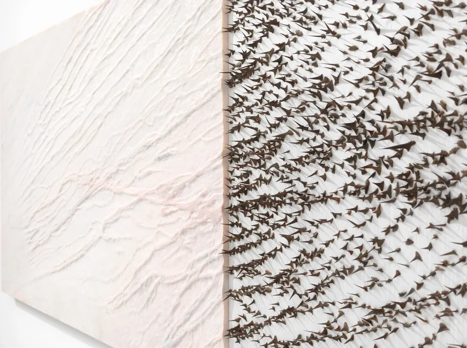 Giuseppe Penone, Giuseppe Penone Pelle di marmo e spine d’acacia – Livia (Skin of Marble and Acacia Thorns – Livia) (detail)