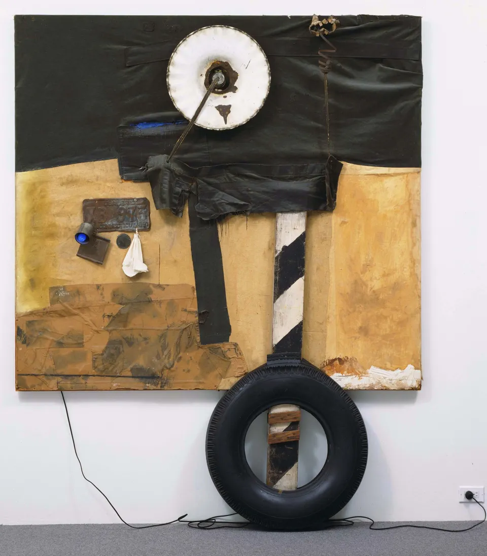 ROBERT RAUSCHENBERG, First Landing Jump
