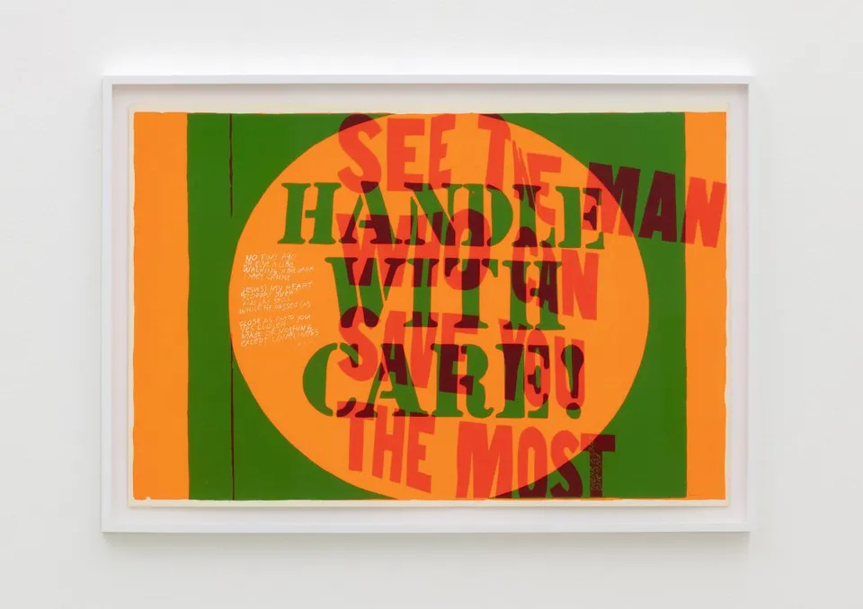 Corita Kent, handle with care