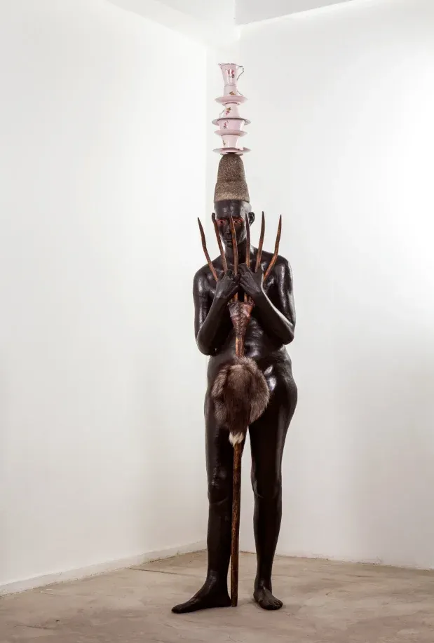 Bharti Kher, Lady with an ermine