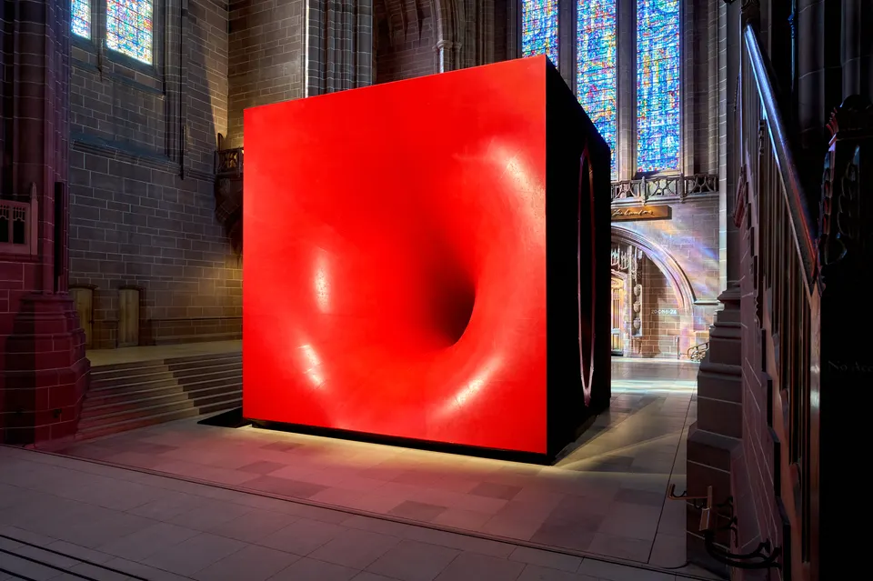 Anish Kapoor, Sectional Body preparing for Monadic Singularity, 2015