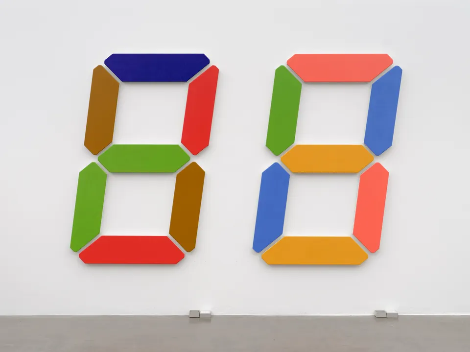 Tatsuo Miyajima, Painting of Change – 015