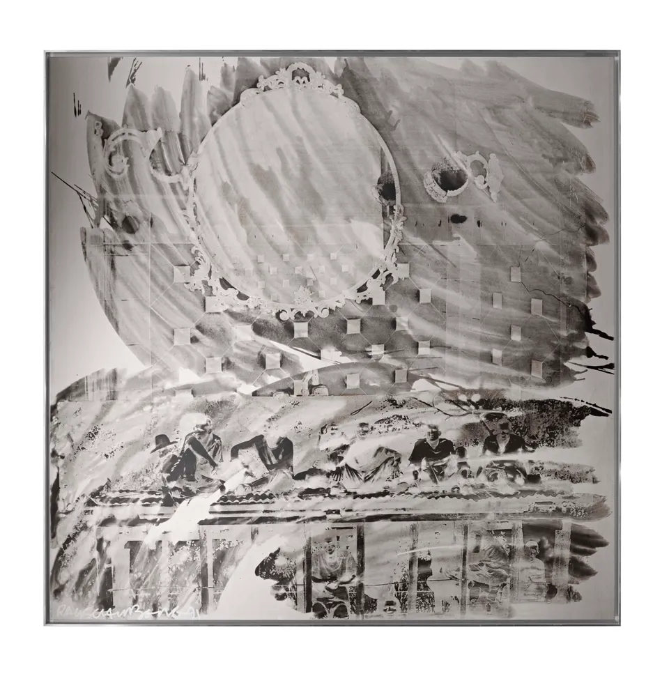 ROBERT RAUSCHENBERG, Vanities (Night Shade)
