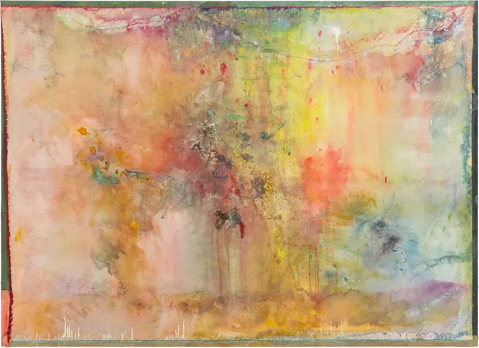 Frank Bowling, #4 to the Lighthouse