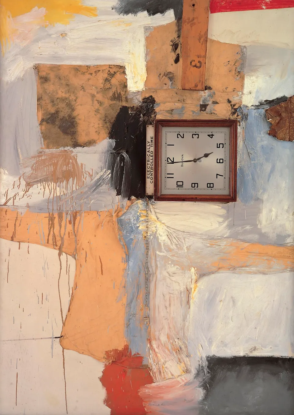 ROBERT RAUSCHENBERG, Third Time Painting