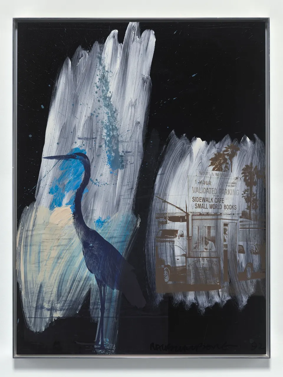 ROBERT RAUSCHENBERG, Stake-Out (Urban Bourbon)