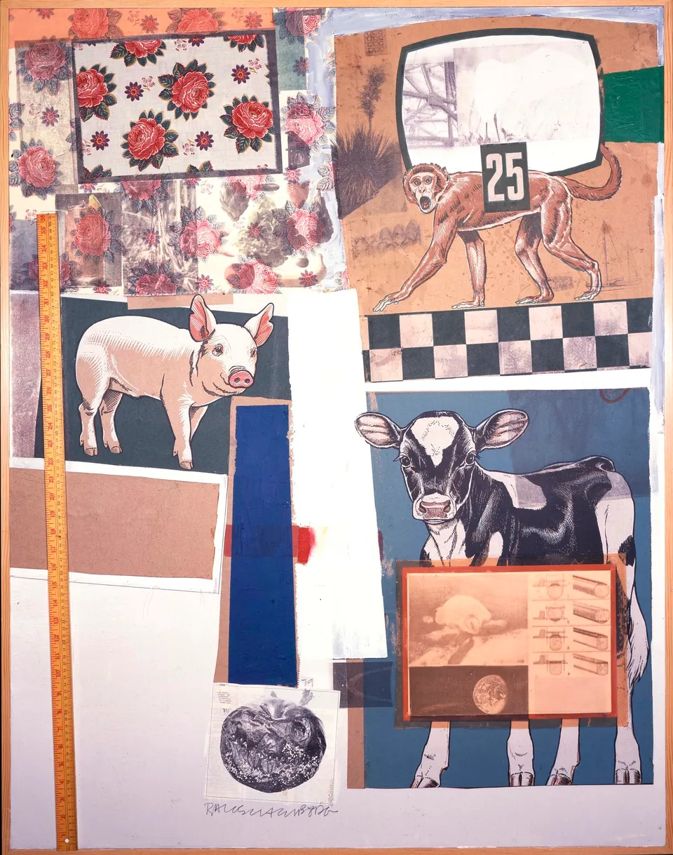 ROBERT RAUSCHENBERG, Cupule (Spread)