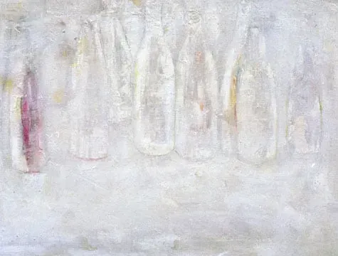 Frank Bowling, Bottles
