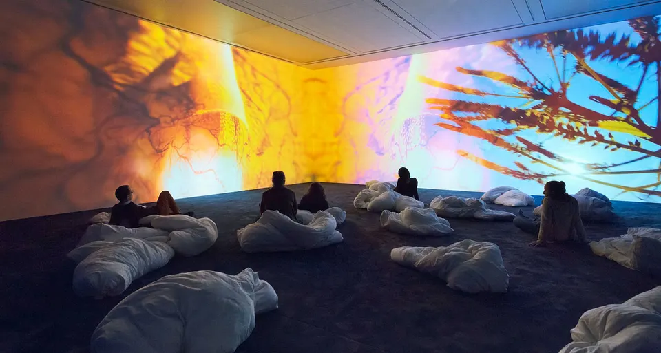 Pipilotti Rist, Worry Will Vanish Horizon (from the Worry Work Family)