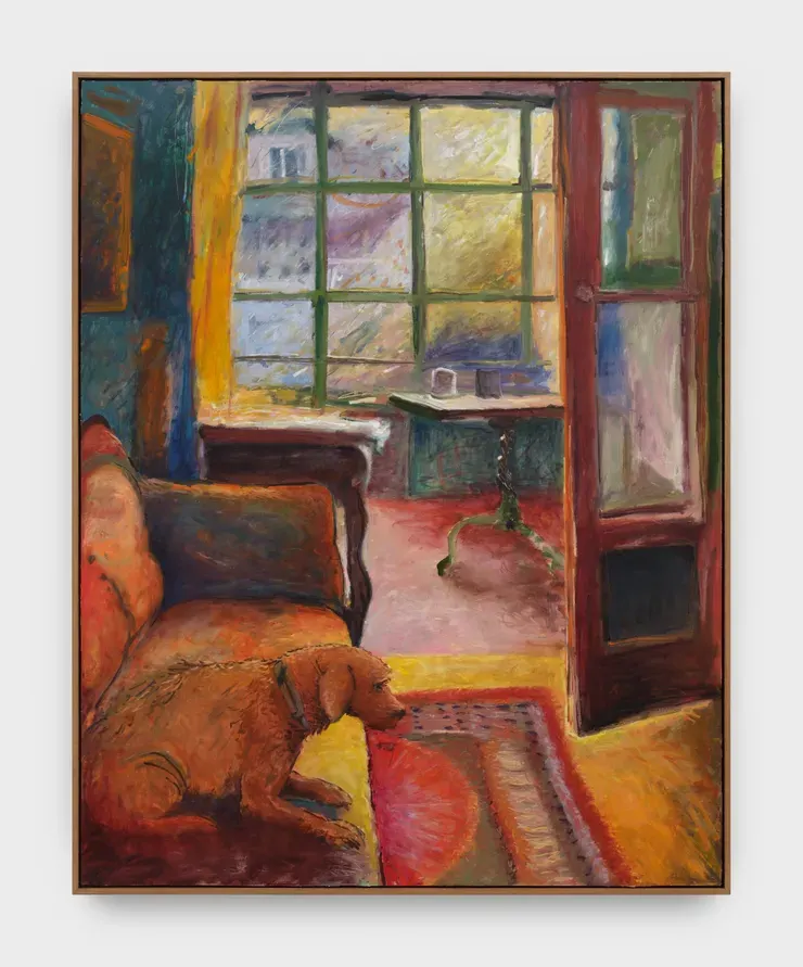 Tristan Unrau, Interior with Dog