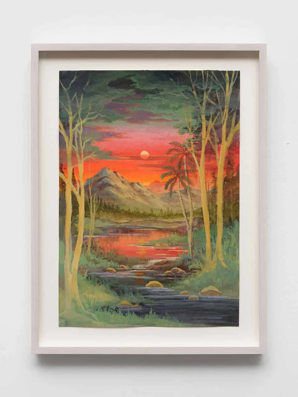 Neil Raitt, Magenta Sun (Ochre Clearing)