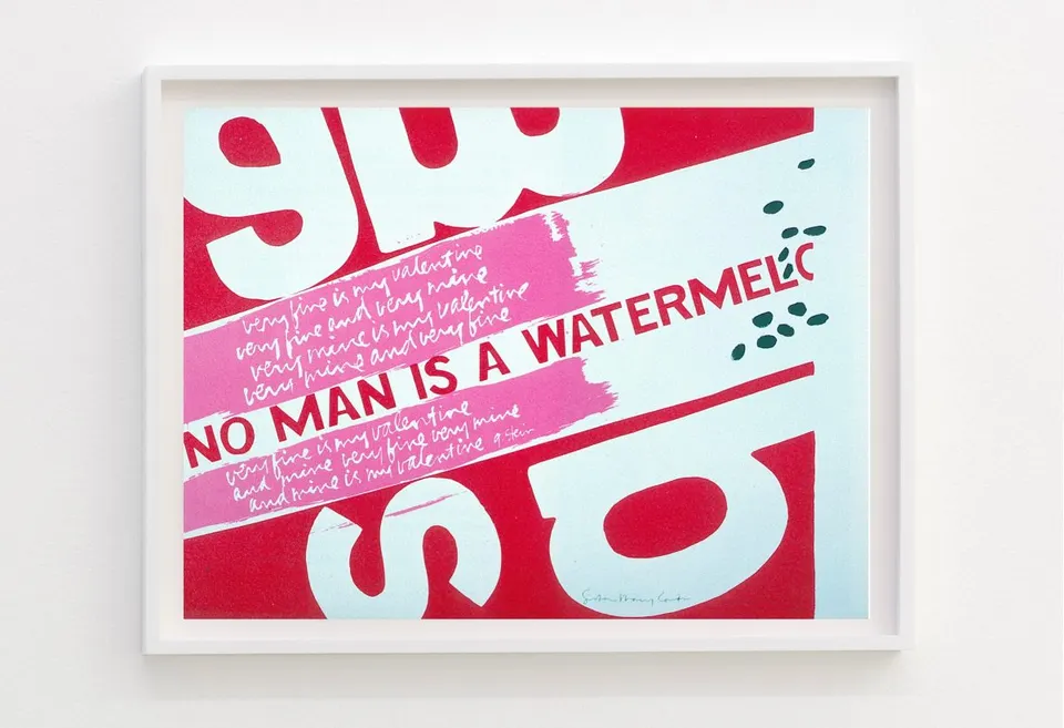 Corita Kent, watermelon
