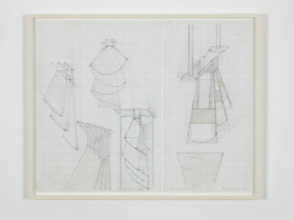 Diane Simpson, Drawing for Jabot (triplet)