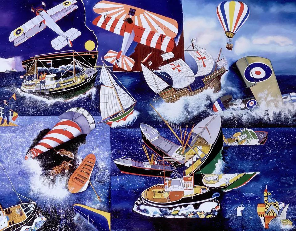 Malcolm Morley, Mariner