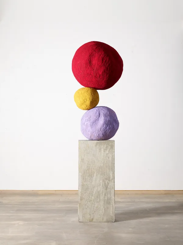 Annie Morris, Stack 3, Cadmium Red