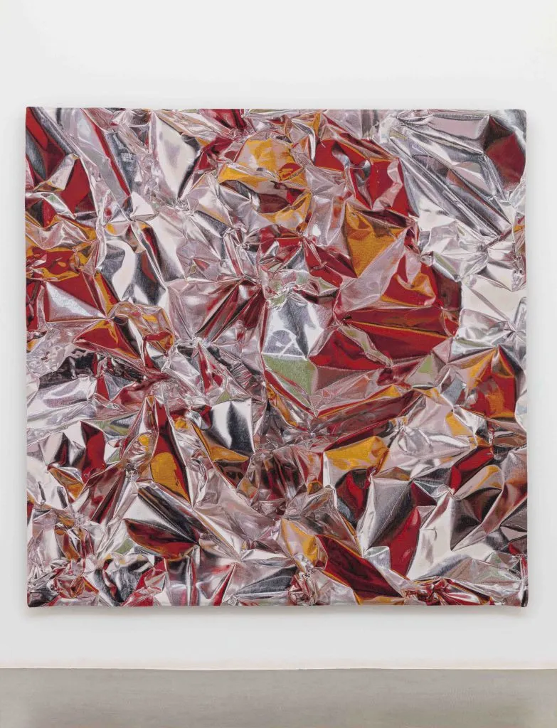 Pae White, Pae White, indistinct laughter, reds & yellows