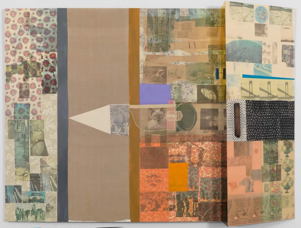 ROBERT RAUSCHENBERG, Melic Meeting (Spread)
