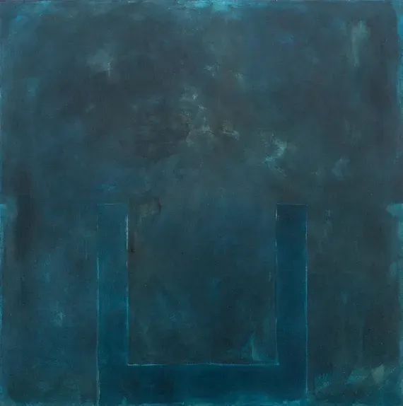 César Paternosto, Diptych - Deeper Down
