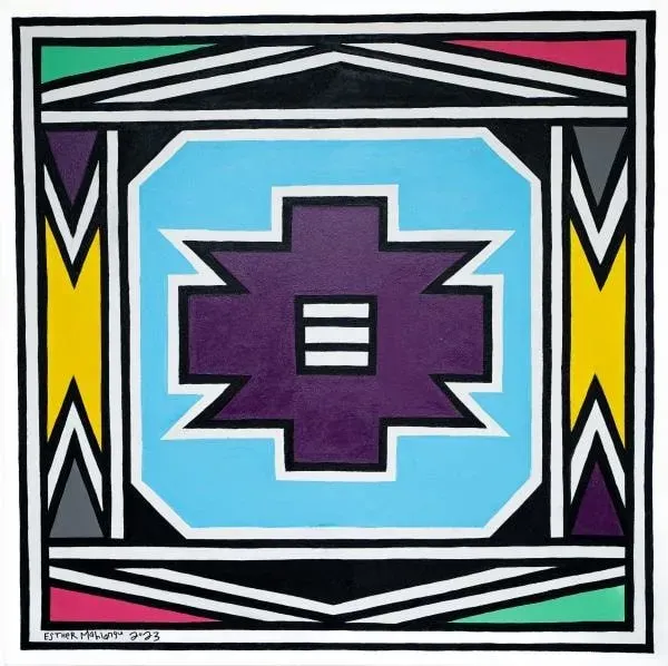 Dr. Esther Mahlangu, Ndebele Abstract