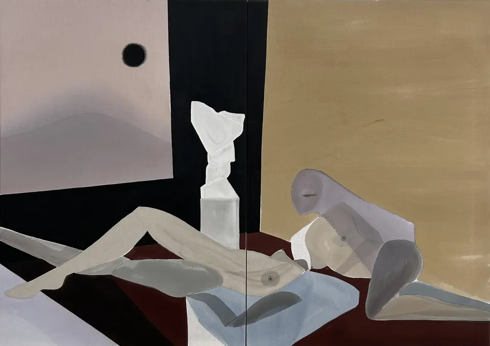 Kristen Giorgi, Le Château Diptych