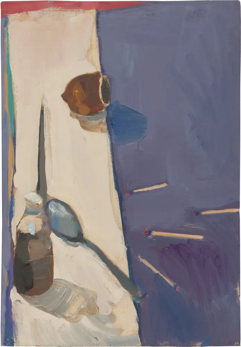 RICHARD DIEBENKORN, Still Life with Matches