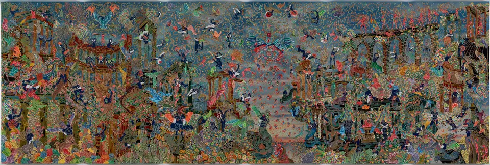 Raqib Shaw, Absence of God VI