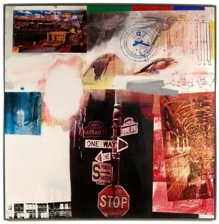 ROBERT RAUSCHENBERG, Bait
