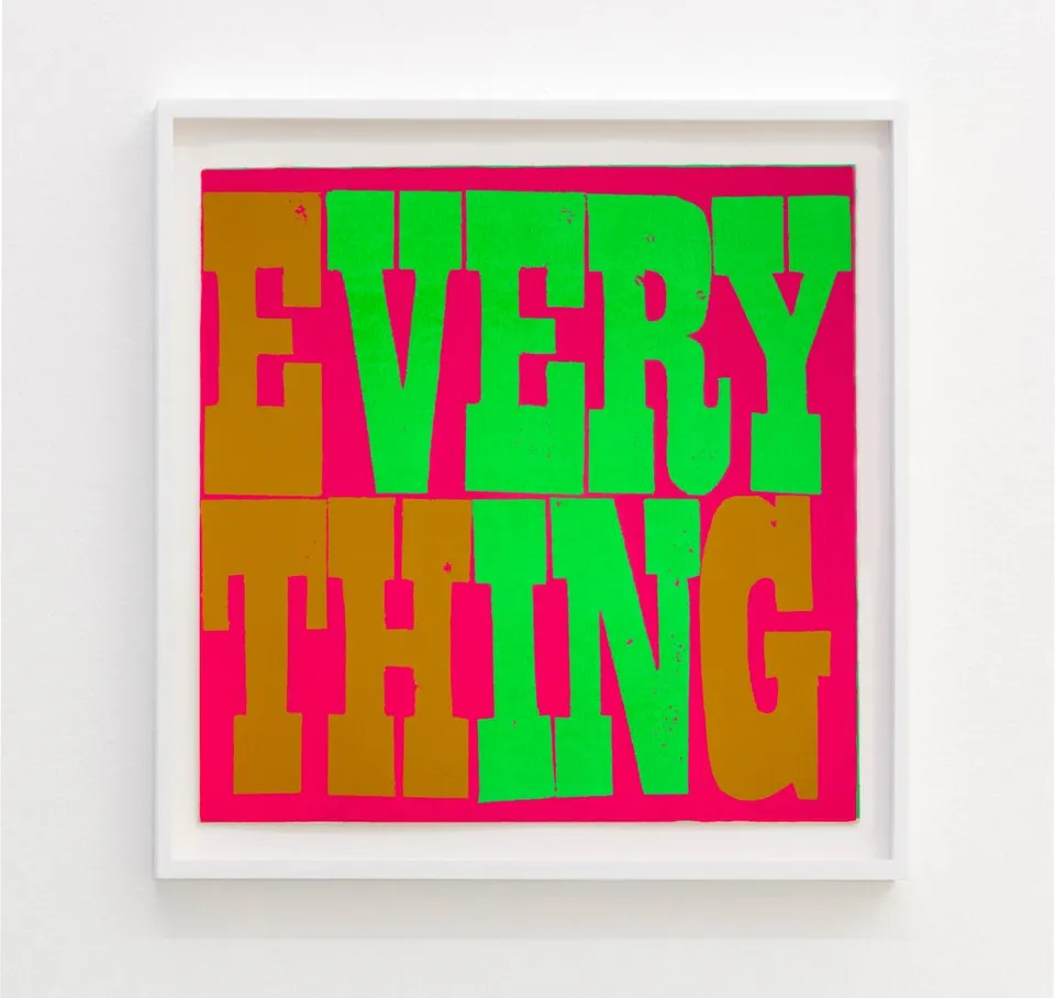 Corita Kent, everything