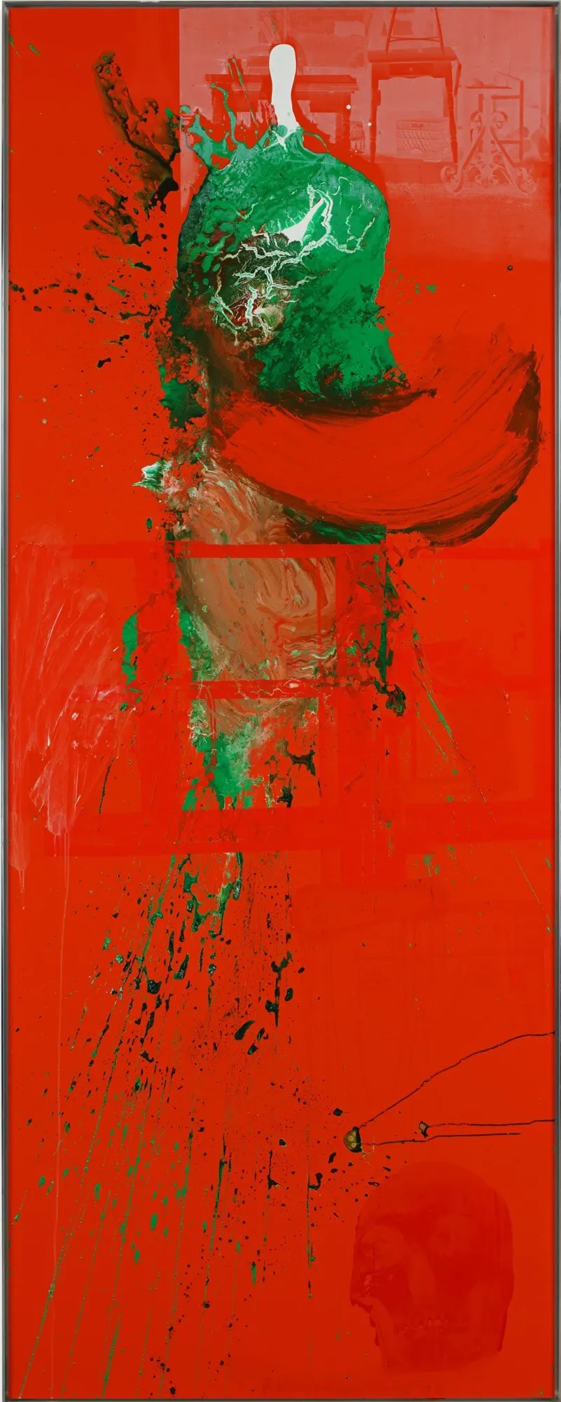 ROBERT RAUSCHENBERG, Orange Squeeze (Urban Bourbon)